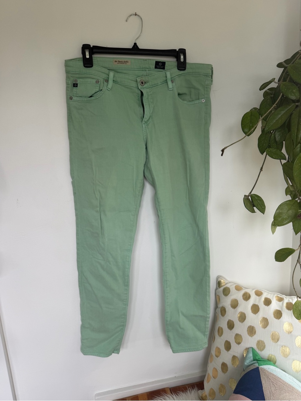 AG Mint Green Women's Jeans